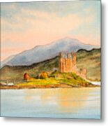 Eilean Donan Castle Scotland Metal Print