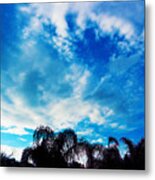 Electric Blue Hawaii Metal Print