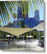 Elizabeth Quay - Cooling Off Metal Print