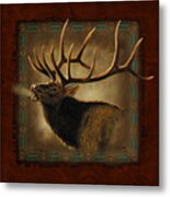 Elk Lodge Metal Print