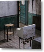 Ellis Autopsy Room Metal Print