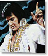 Elvis - How Great Thou Art Metal Print