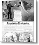 Emancipation Proclamation Metal Print