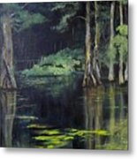 Emerald Bayou Metal Print