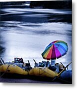 Eminence Camp Umbrella Metal Print