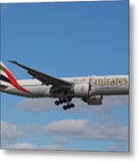 Emirates Air 777 Metal Print