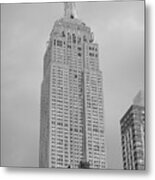Empire State Building - Art Deco Icon Metal Print