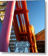 End Of Route 66 2 Metal Print