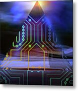 Enigma Of Ancient Technology Metal Print