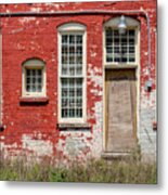 Enough Windows Metal Print