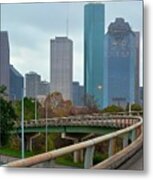 Entering Houston Metal Print