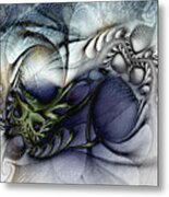 Enterolithic Metal Print