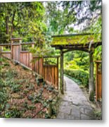 Entrance To Japanese Garden Maymont Metal Print