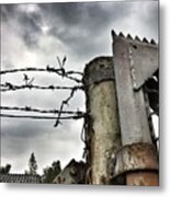 Entrance To The Old Ammunition Depot Of The Belgian Army Metal Print