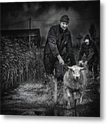 Escape From The Flood Metal Print