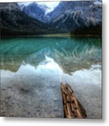 Eternal Reflections Emerald Lake Yoho National Park British Columbia Canada Metal Print