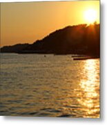 Evening Glow Metal Print