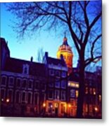 Evening In Amsterdam Metal Print