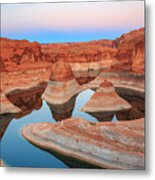 Evening Light In Reflection Canyon. Metal Print