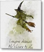 Everyone Deserves The Chance To Fly Metal Print