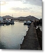 Excellent View Naoussa Paros Greece Metal Print