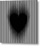 Expanding Heart Metal Print