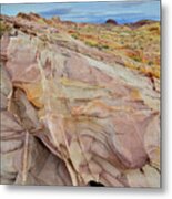 Expanse Of Color In Valley Of Fire Metal Print