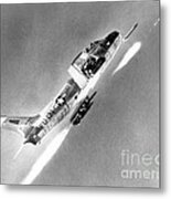 F-86 Sabre, First Swept-wing Fighter Metal Print