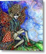 Fairy Fashionista Metal Print