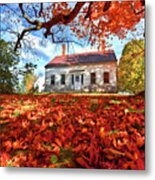 Fall Homestead Metal Print