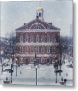 Faneuil Hall Holidays Metal Print