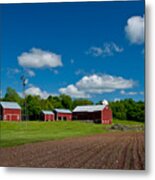 Farm Country Photograph Metal Print