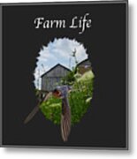 Farm Life Metal Print