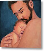 Fatherhood Metal Print