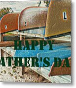 Father's Day Card Metal Print