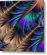 Feather Light Metal Print