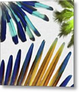 Feathers Metal Print