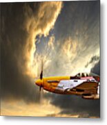 Ferocious Frankie Metal Print