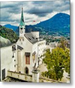 Festung Hohensalzburg Study 13 Metal Print