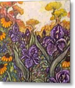 Field Flowers #3 Metal Print