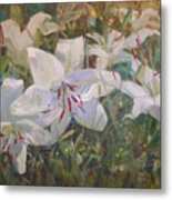 Field Of Flowers Metal Print