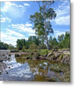 Finke River - Northern Territory - Australia Metal Print