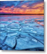 Fire And Ice 2 Metal Print