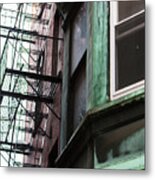 Fire Escape Stairs 2 Metal Print