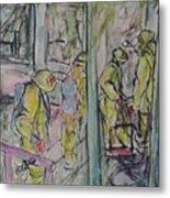 Fire Fighters Metal Print