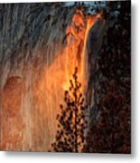 Firefalls Metal Print