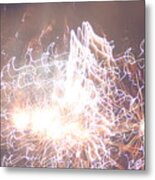 Fireworks In The Park 6 Metal Print