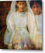 In And Out Of Time - First Holy Communion Metal Print