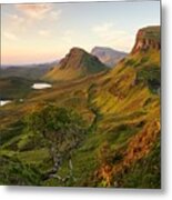 First Light On Trotternish Metal Print