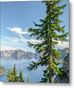 Discovery Point, Crater Lake Metal Print